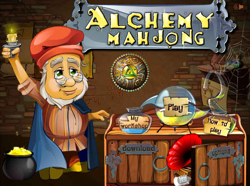 Play Mahjongg Alchemy online on GamesGames